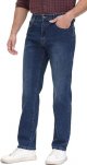 Men's Flex Waist Regular Fit Straight Leg Jeans